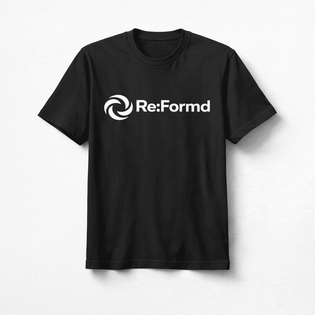 Black Logo Tee